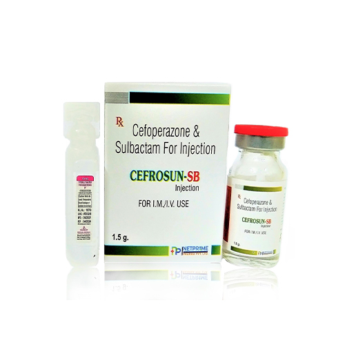 Cefoperazone 1gm and Sulbactam 500mg Injection