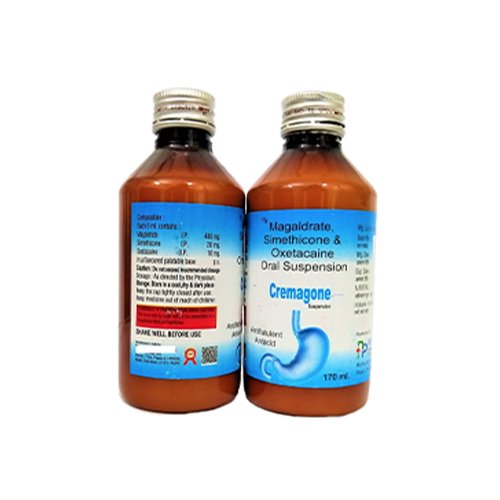 Magaldrate, Simethicone and Oxetacaine Oral Suspension