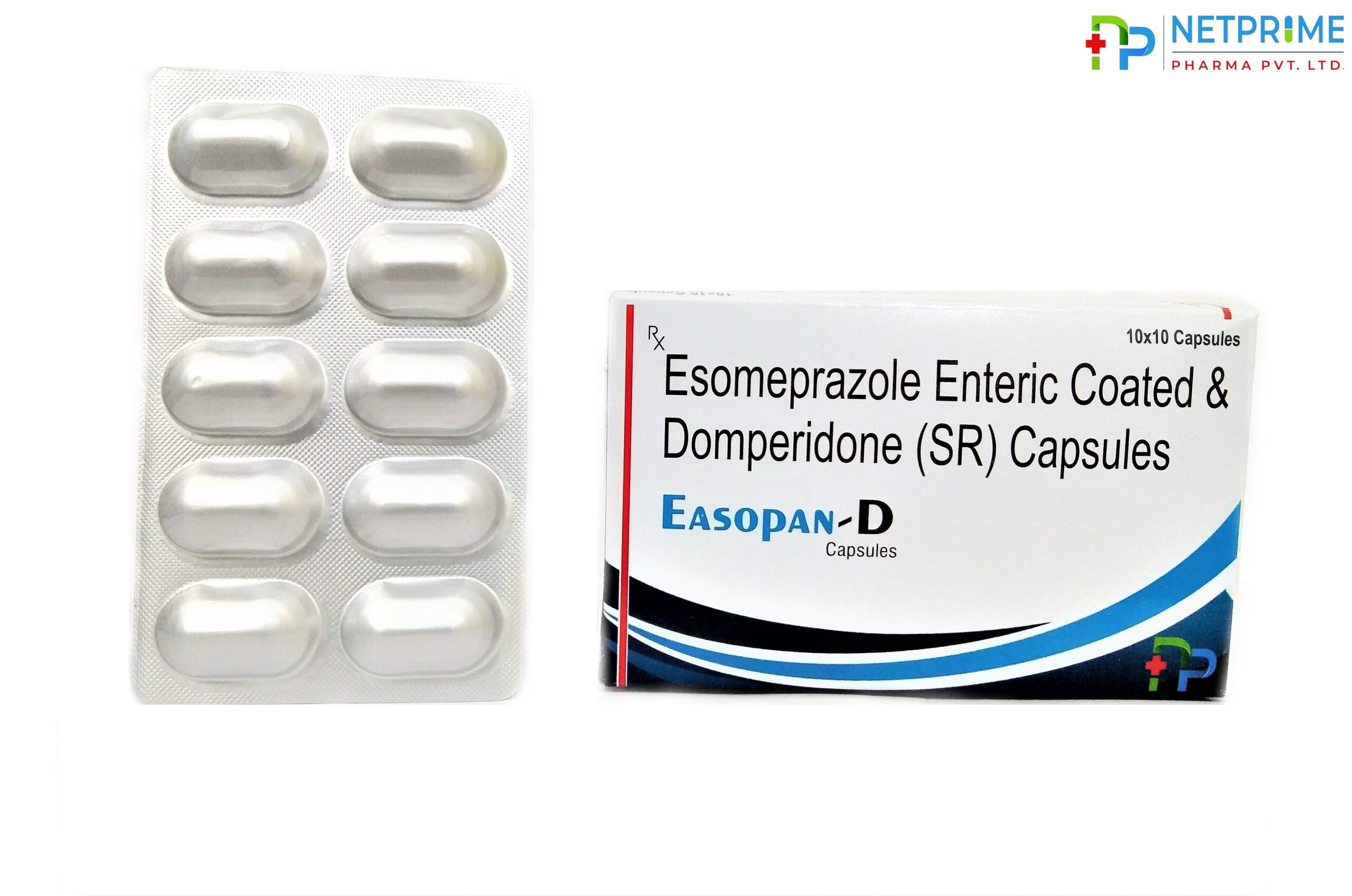 Esomeprazole 40mg and Domperidone (SR) 30 mg Capsules