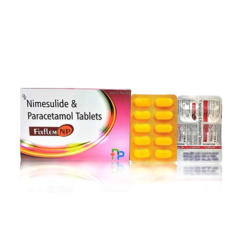 Nimesulide 100 mg and Paracetamol 325 mg Tablets