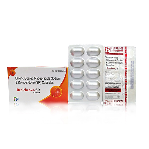 Enteric Coated Rabeprazole Sodium and Domperidone Capsule