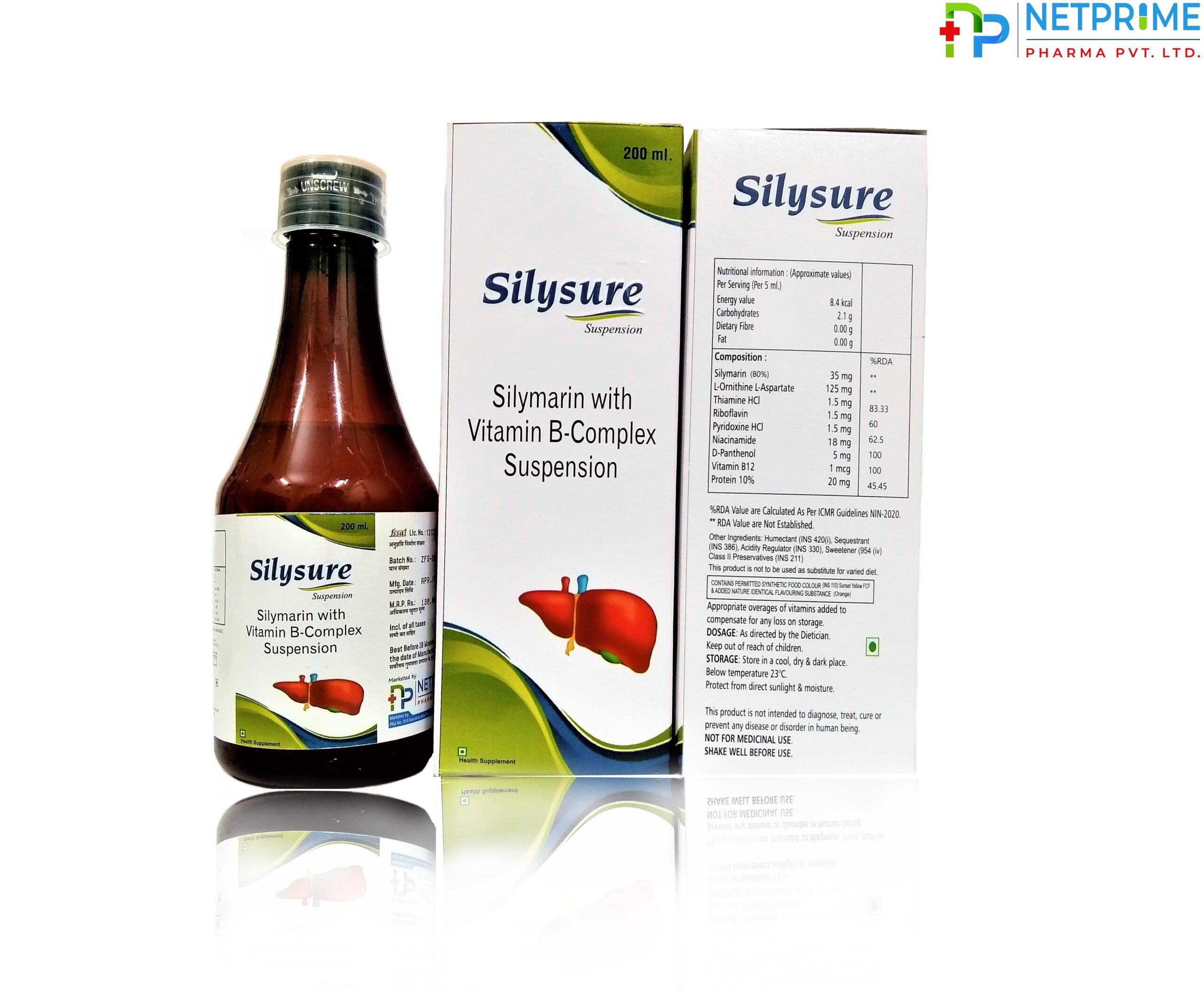 Silymarin With Vitamin B Complex Suspension
