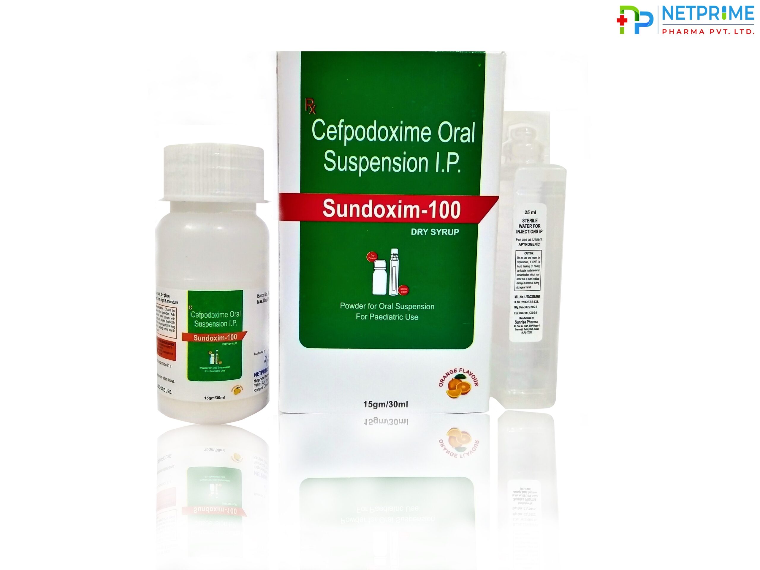 Cefpodoxime 100 mg Oral Suspension