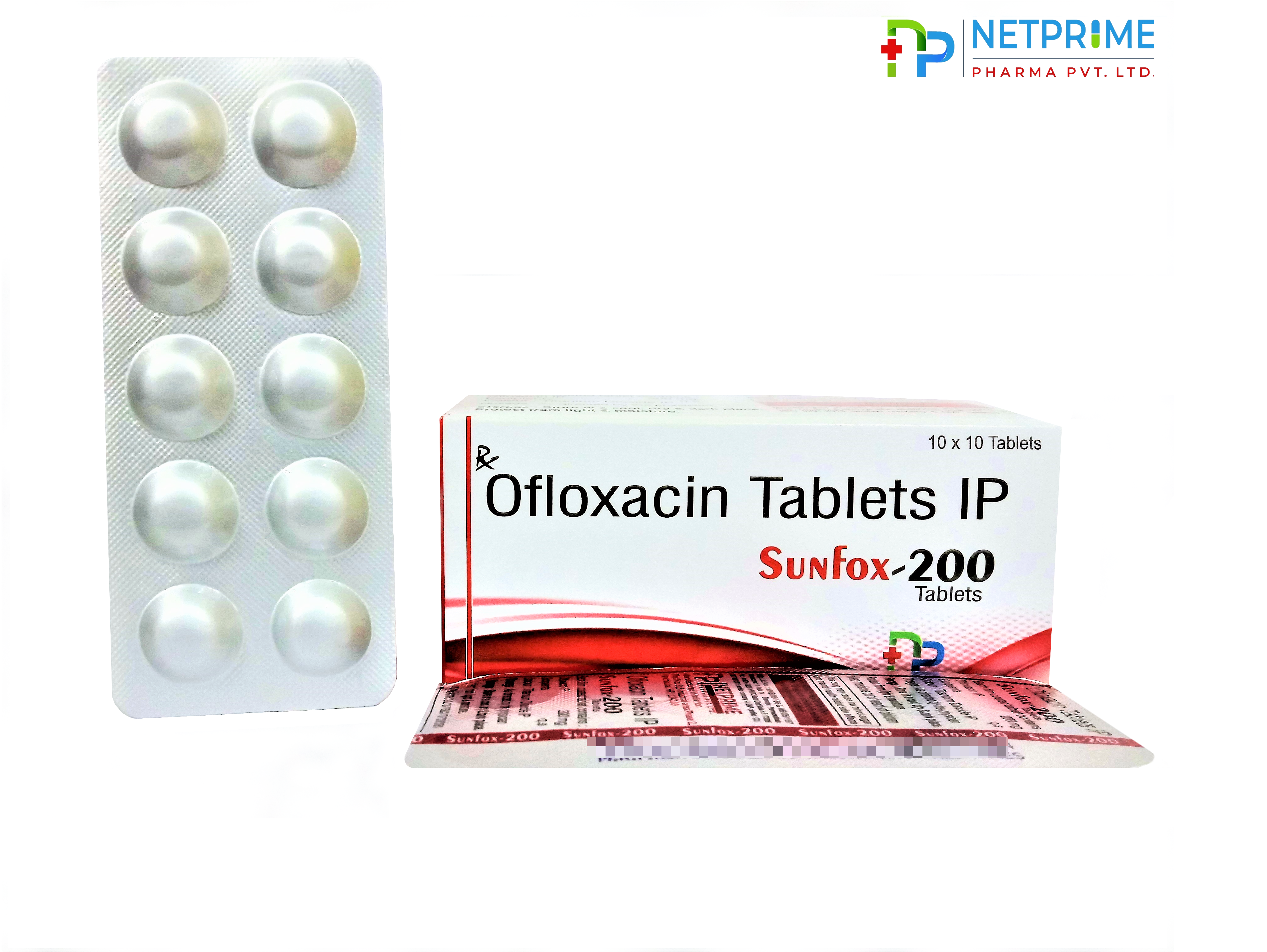 Ofloxacin I.P. 200 mg Tablets