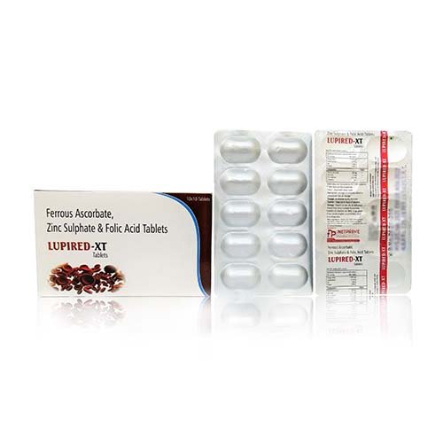 Ferrous Ascorbate, Folic Acid, Zinc Tablets