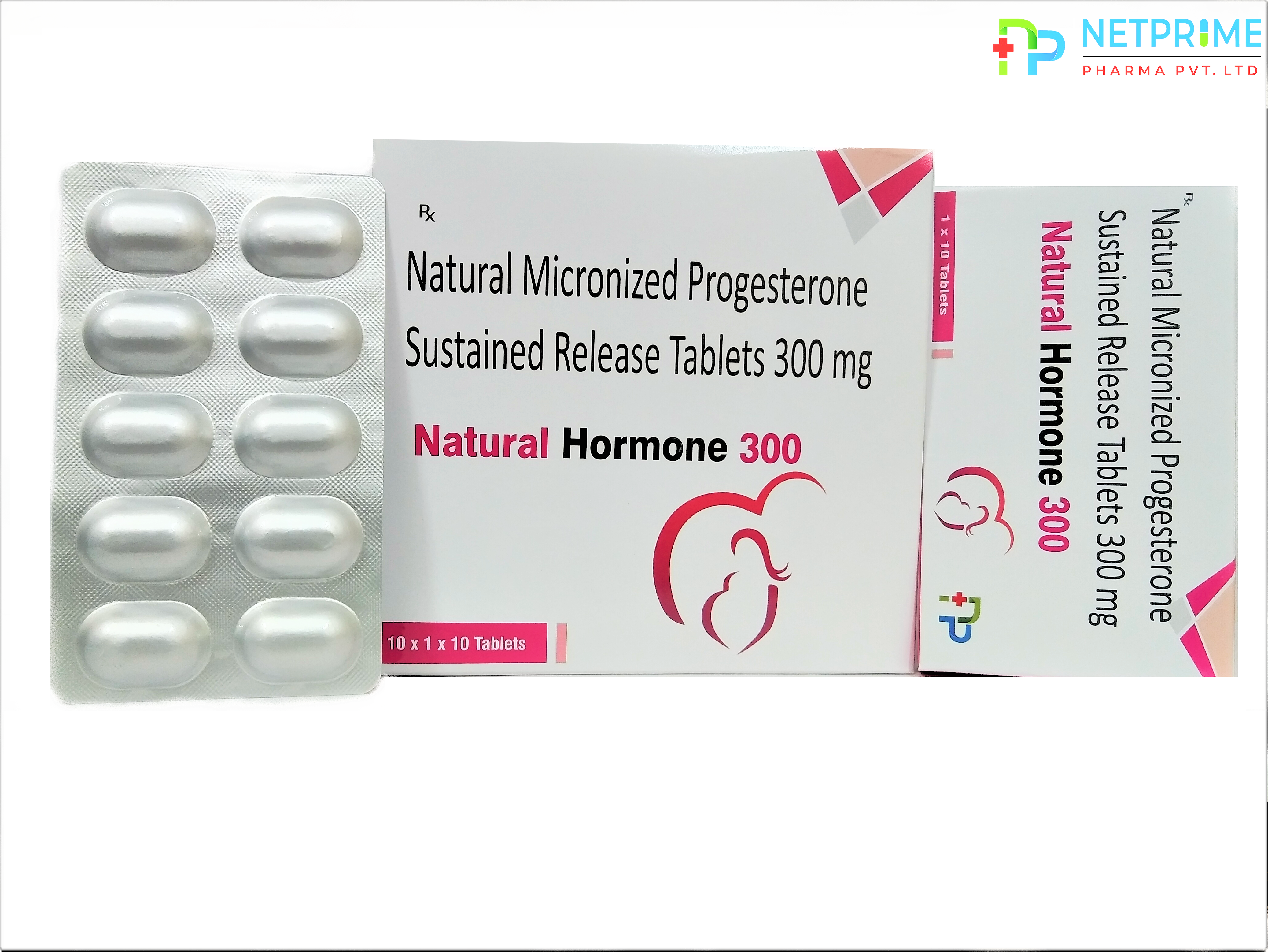 Natural Micronised Progesterone 300 mg Tablets