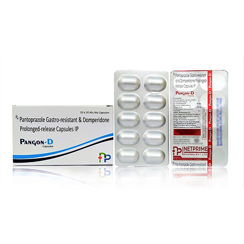 Pantoprazole (EC) 40 mg and Domperidome (SR) I.P. 30 mg Capsules