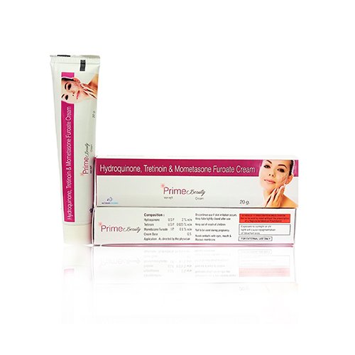 Hydroquinone, Mometasone Furoate and Tretinoin Cream